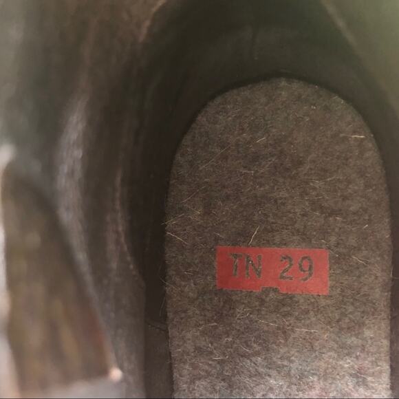 Tracey Neuls Green Leather Ankle Booties TN29 - Picture 3 of 11